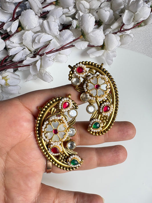 KUNDAN EARCuffs | FESTIVE EDIT