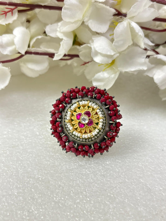 Antique floral Ring🦋