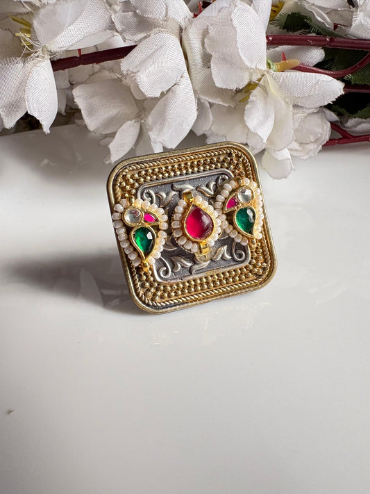Premium Ethnic Statement Ring